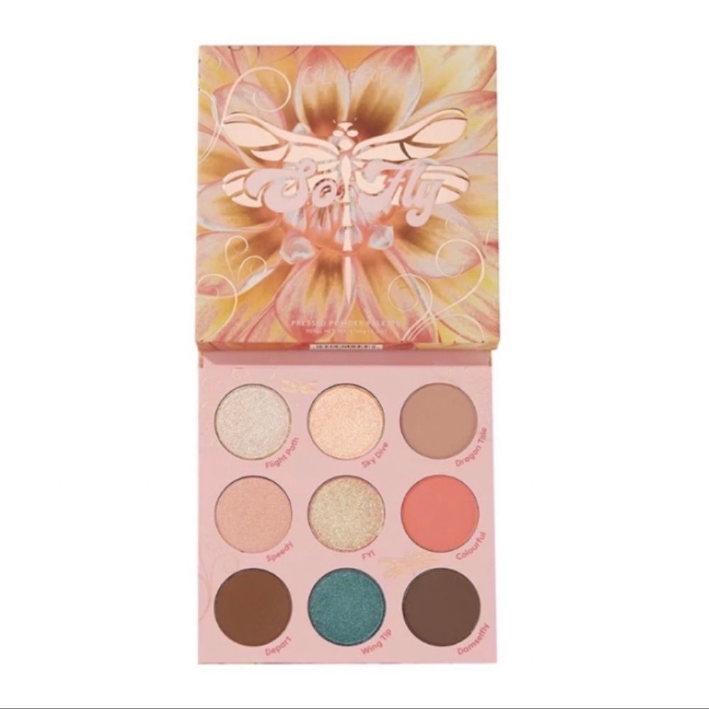 ColourPop 9 Eyeshadow Palette "SO FLY" NIB